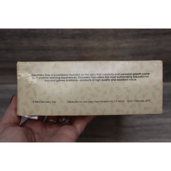 Vintage Place and Trace Puzzle Stencil Set Discovery Toys Complete 1 damaged - Picture 6 of 16